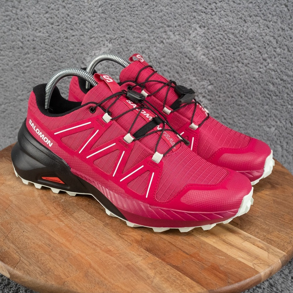 Salomon Women's Trail Running Shoes in Bright Pink and Black